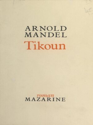 cover image of Tikoun